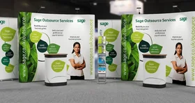 Roll screen y displays publicitarios para ferias y stands