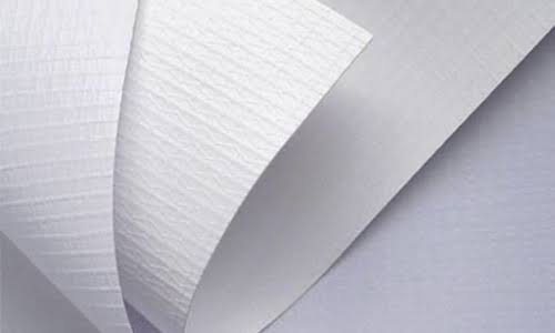 Material Banner Mate 13 oz sin imprimir: textura y acabado mate