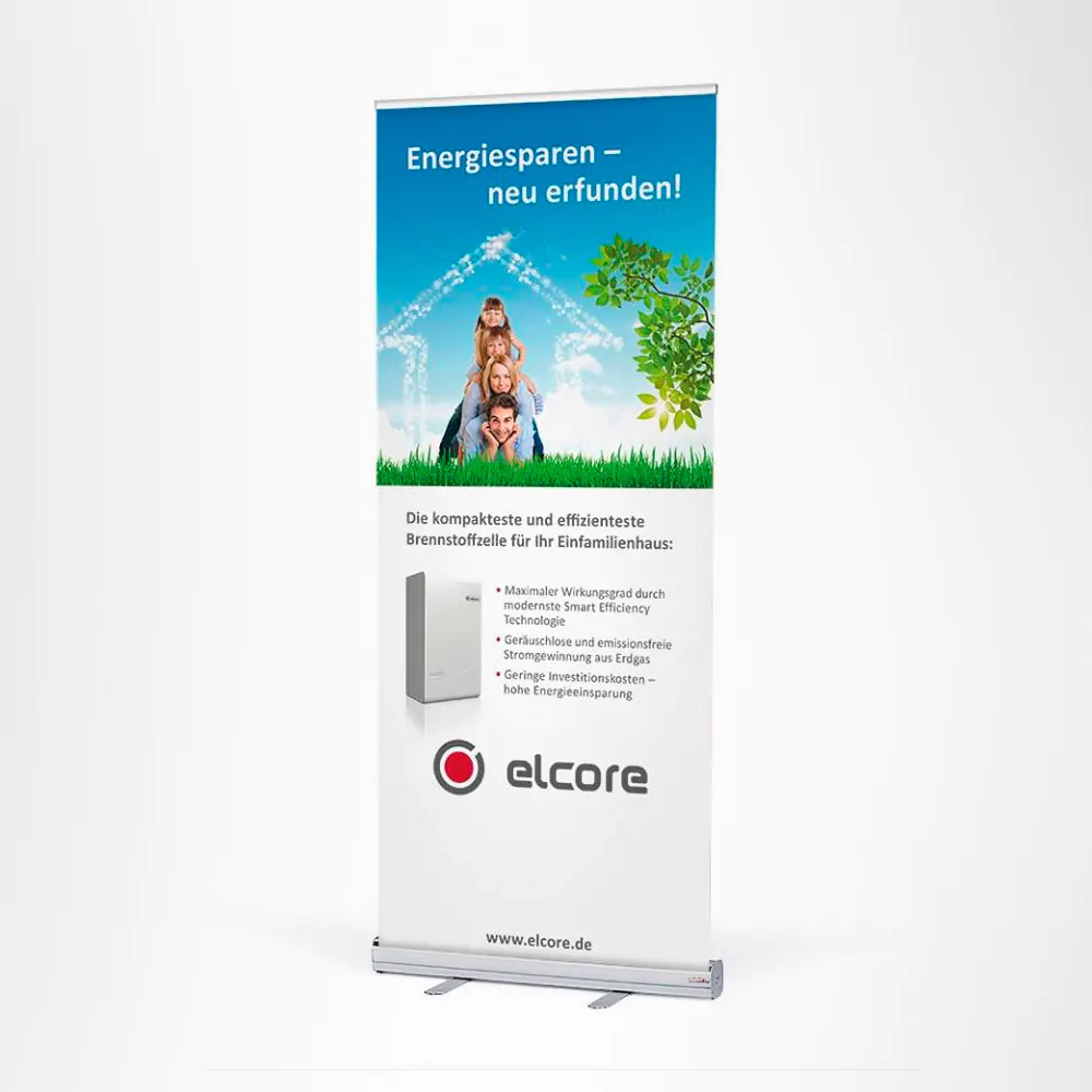 Roll screen publicitario 1 x 2 metros