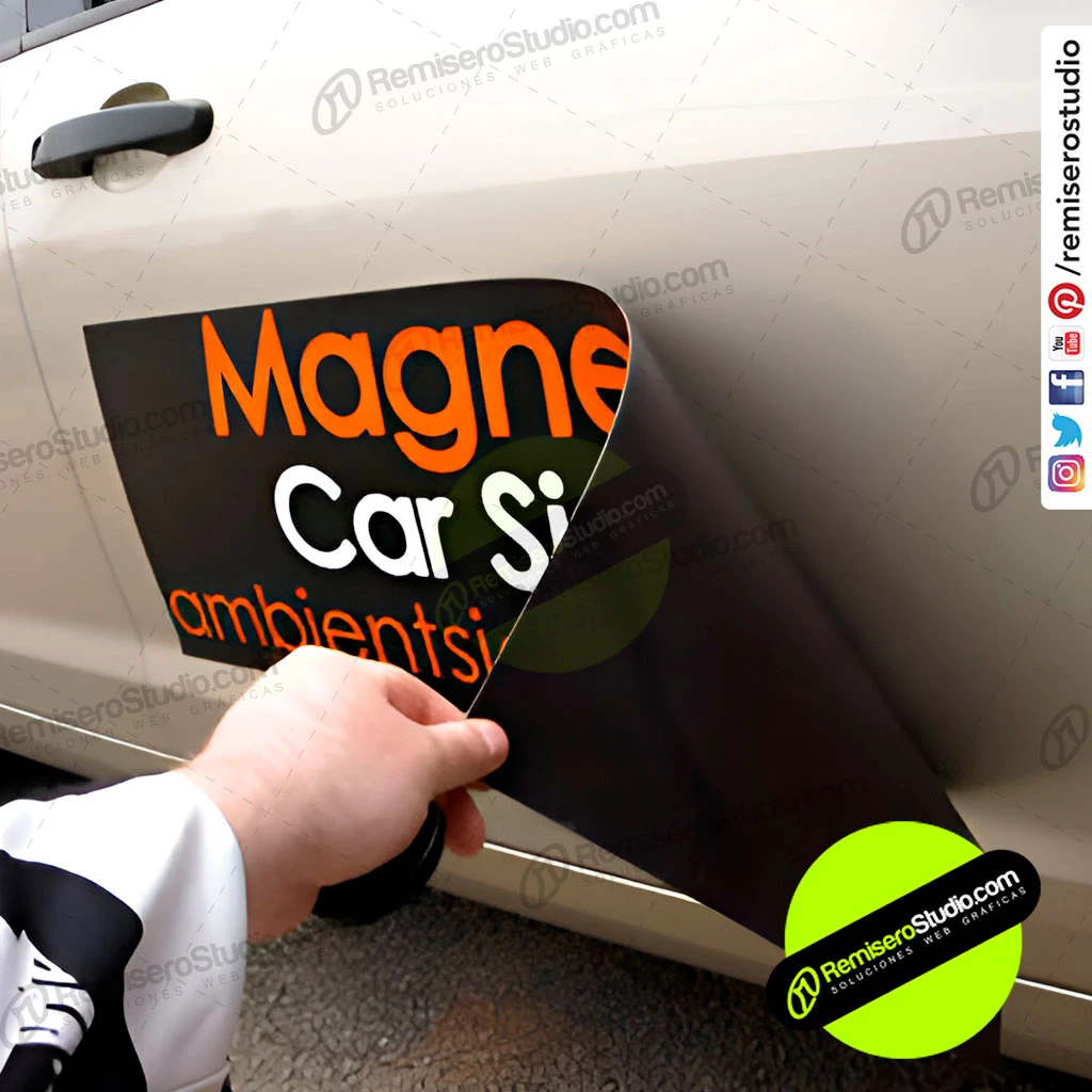 Imanes vehiculares publicitarios Lima Perú Imanes vehiculares publicitarios Lima Perú